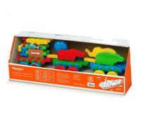 Set di costruzione treno MARIO - 41 pezzi
