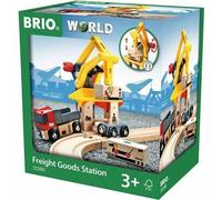Set di Costruzioni Brio Freight Loading Crane Multicolore Multi 6 Pezzi