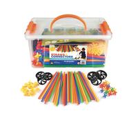 Set di Costruzioni Cannucce e Connettori - 800 Pezzi