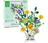 Set di costruzioni creativo - bouquet floreale decorativo 997 pezzi