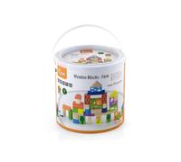 VIGA- Belle Vasca di Legno Building Blocks, 50285