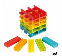 Set di Costruzioni Woomax 100 Pezzi 10 x 0,5 x 1,8 cm [6 Unità]