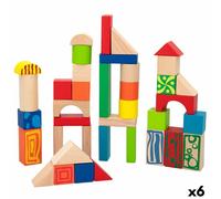 Set di Costruzioni Woomax 50 Pezzi [6 Unità]