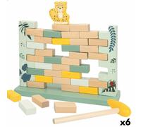 Set di Costruzioni Woomax animali 44 Pezzi [6 Unità]