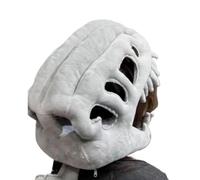 Set di costume da scheletro di dinosauro, maschera realistica e colonna vertebrale, copricapo per Halloween e carnevale, travestimento in osso di dinosauro per adulti e bambini, accessorio per cosplay