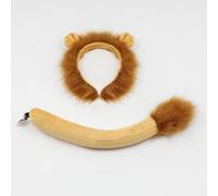 Set di costumi animale composto scimmia mucca leone giraffa cerchietto coda