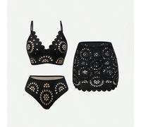 Set di costumi da bagno eleganti e sexy da 3 pezzi, novità donna primavera/estate 2026, adatto per vacanze, appuntamenti, crociere, spiaggia, isola, road trip, tutti i periodi, festival musicali, vaca