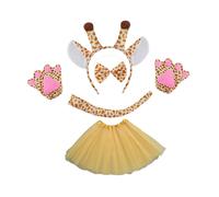 Set di costumi da giraffa Oggetti di scena cosplay per feste a tema