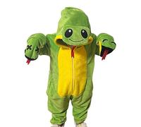 Set di costumi da serpente - vestiti per bambini, a forma di serpente dei cartoni animati, per la notte di Capodanno, accogliente pigiama snake, alla, per la casa, le vacanze e le occasioni