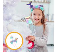 Set di costumi da sirena, comprensivo di fascia per capelli e bacchette da