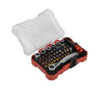 Set Di Cricchetti A Cricchetto - Bit Di Cacciavite Magnetico | 38 Pezzi Porta Cricchetto Magnetico, Strumento A Multiuso Portatile Per La Casa Della Moto