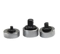 Set di Cricchetti a Dito da 3 Pezzi Set di Chiavi a Rotella Reversibili Compatte e Durevoli per Spazi Ristretti con Azionamento da 1/4 3/8 1/2 Pollici