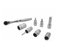 Set di cricchetti da ½" con prolunga e utensili set Birzman Argenté