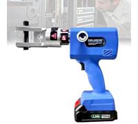 Set di crimpatrici idrauliche elettriche, potenza 80 KN con rotazione di 360 gradi e corsa di 22 mm, ideale per applicazioni in edilizia e sala macchine