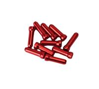 Set di crimpature per estremità cavi bici - Cappucci protettivi universali per cavi freno e cambio | Costruzione in lega di alluminio da 10 pezzi Opzioni multi colore Cavo sicuro Finitura del nucleo d