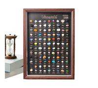 Set Di Cristalli E Pietre Decorazione Scientifica Con Minerali Naturali