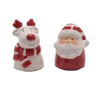 Set Di Crociere Di Natale In Ceramica Per Sale E Pepe - Scegli Il Set