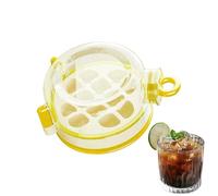 Set di cubetti di ghiaccio senza silicone, per cocktail, caffè, latte e bevande fredde