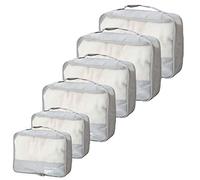 Set di cubi da imballaggio per valigie da viaggio, accessori leggeri