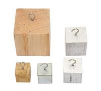 Set di cubi di densità, 5 blocchi di esperimenti fisici scientifici in rame, ferro, alluminio e legno massiccio, kit educativo di densità per scuole e laboratori