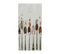 Set di cucchiai di benvenuto porta banner copertura decorativa da appendere sfondo decorazione porta d'ingresso grande divertente sfondo banner decorazioni per interni ed esterni decorazione per feste