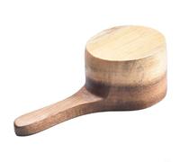 Set di cucchiai dosatori in legno per caffè, tè, cottura e spezie, 10 x 5 x 3 cm, in legno naturale, per alimenti, con manico ergonomico, colore marrone, si