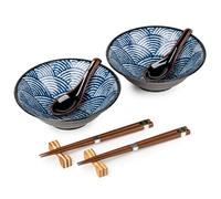 Set Di Cucchiai Per Zuppa Di Noodle Ramen Giapponese - Seikaiha