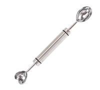 Set di cucchiai perfetti per il doppio coltello da frutta in acciaio inossidabile, per sorbetto, dessert da servire pitaya kiwi pomodori, utensili da cucina e servizio da tavola