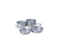 Set di cucina multiuso in alluminio Snow Peak Compact Argenté TU