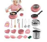 Set di cucina per - Accessori da cucina multipli imitazione | Utensili da cucina realistici e sicuri per l'apprendimento scolastico