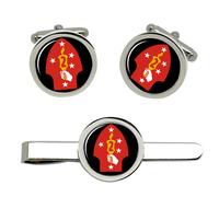 Set Di Cufflinks E Clip Per Cravatta Della 2ª Divisione Marina USA