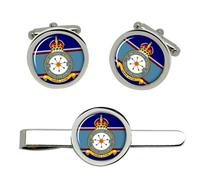 Set Di Cufflinks E Clip Per Cravatta Della Scuola Di Tiratori Aerei 7, RAF