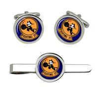 Set Di Cufflinks E Clip Per Cravatta VFA-31 Tomcatters Squadron USN