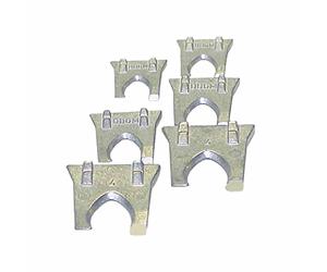 Set di cunei per martello, 6 pezzi, 2 pezzi, n. 2-3-4