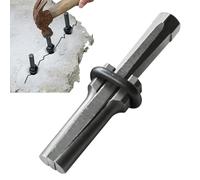 Set di cunei per pietra - Scalpello per carichi pesanti, utensile per spessori e, utensili manuali in ferro per spaccare la roccia, accessorio per la rottura del calcestruzzo | Utilizzo in murat