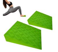 Set di cunei per yoga, 14,9 x 11,9 x 5,1 cm, grande set di cunei per esercizi in EVA, leggeri cunei obliqui in EVA, allineamento angolato del movimento, strumento di supporto per pilates yoga