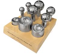 Set Di Cupole 9 Pezzi 50-60mm Blocchi Di Formatura Per Orologi E Gioielli