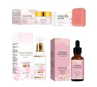 Set Di Cura Della Pelle Kit Per La Cura Della Pelle - Kit Crema | Kit Di Sapone Olio Di Crema Sbiancante Idratazione Profonda Per La Cura Della Pelle Per La Bellezza Del Viso