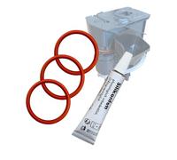 Set di cura di pezzi di ricambio per kit di pulizia Siemens gruppo infusore EQ3 EQ5 EQ500 EQ6 EQ7 EQ8 EQ9 Plus s100 s600 s700 - 3 anelli di tenuta e 6 g di grasso al silicone