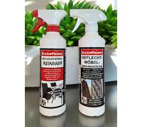 Set Di Cura Per Mobili In Rete | Detergente 0,5 L + Sigillante Trasparente 0,5 L