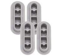 Set di cuscinetti ammortizzanti per sedile del WC, paracolpi ammortizzanti per WC (10 cuscini per sedile)