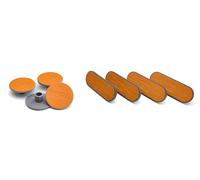 Set di cuscinetti antiscivolo per telai di base Centipede small orange