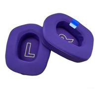 Set di cuscinetti di ricambio in gel refrigerante per cuffie LOGITECH G733 G335, 2 pezzi, tessuto traspirante (viola)