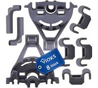 Set di cuscinetti di ricambio per Bosch Siemens Neff 00428344 428344 per lavastoviglie/lavastoviglie/set di fissaggio per cestello inferiore 8 pezzi