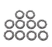 Set di cuscinetti di ricambio per sterzo per bici, 10 pezzi, compatibili con movimento centrale e forcella per vari modelli di biciclette (3)