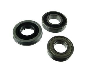 Set di cuscinetti: Hotpoint Indesit 1604473 a C00202418 parte originale Ariston A, AMXXF, AXXFL, AVXXF, AVXXF, serie Creda W, WMA serie: Hotpoint WENIGE, SCR, WD, WF, WMA WMM, WMS, WMT, WT: Indesit AVXXL, WXXL Serie Bear4ing Set di guarnizioni Genui