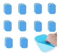 Set di cuscinetti in gel di ricambio, 20 pezzi, 6 x 4 cm, per addominali, gel di ricambio, compatibili con Beurer EM 59 Heat Digital TENS elettrodi per elettroterapia