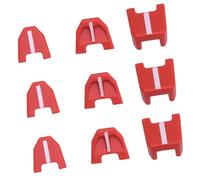 Set di cuscinetti in gomma resistente per chiodatrici e cucitrici da 18 mm 2746 20 che forniscono un'elevata resistenza all'usura, lunga durata in lavori di durezza, non tracce