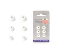 Set di cuscinetti in silicone antiscivolo impermeabili per sostituire i tappi per le orecchie (2) (1) tappi per maschere, cuffie, occhiali, custodia in silicone antiscivolo per bambini