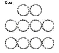 Set di cuscinetti per bici, in acciaio inossidabile, kit di 10 cuscinetti a sfera, per cuffie, movimento centrale, forcella Crown Race, mozzo anteriore e ruota posteriore (4)